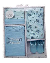 Quiltex Simply Adorable 4Pc Layette Box Set
