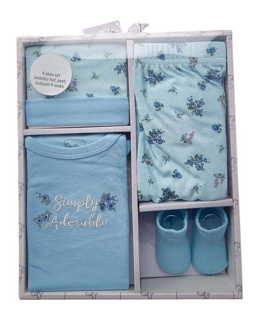 Quiltex Simply Adorable 4Pc Layette Box Set