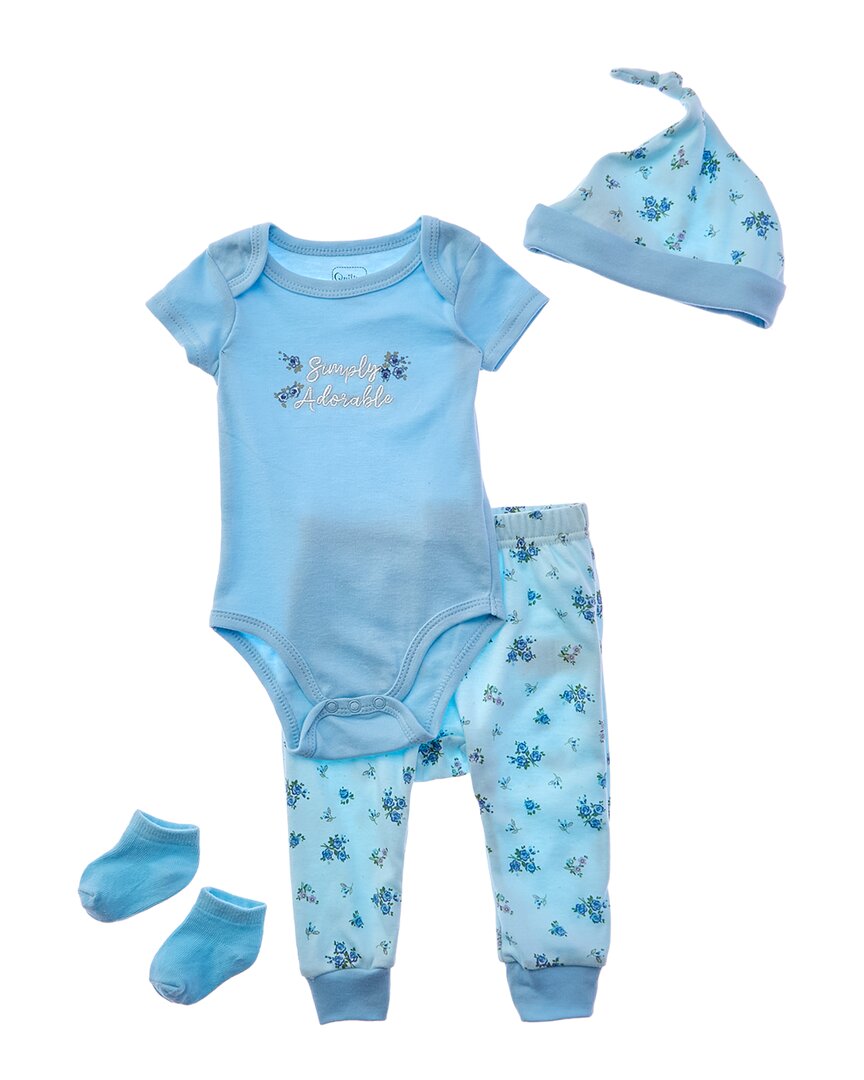 Quiltex Simply Adorable 4Pc Layette Box Set