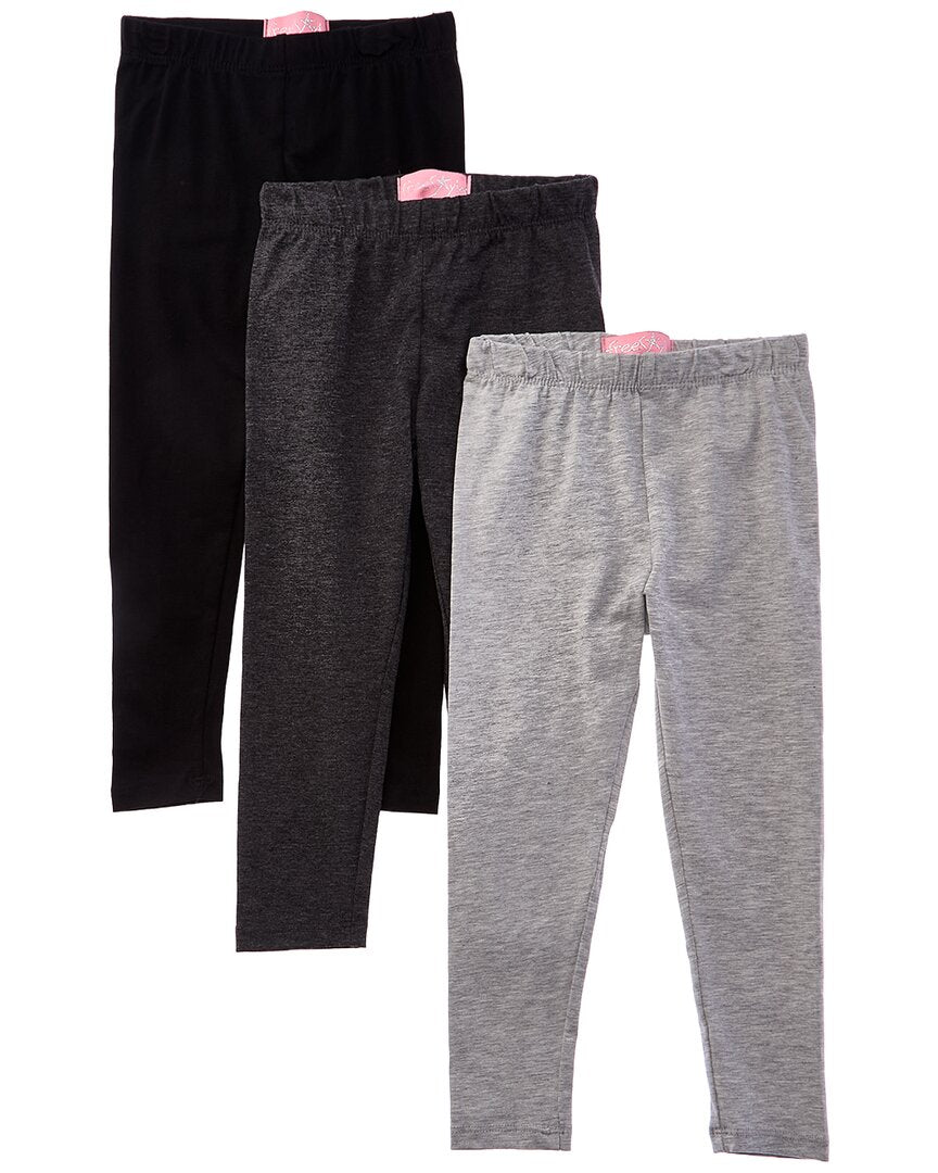 Freestyle Charcoal 3Pk Legging