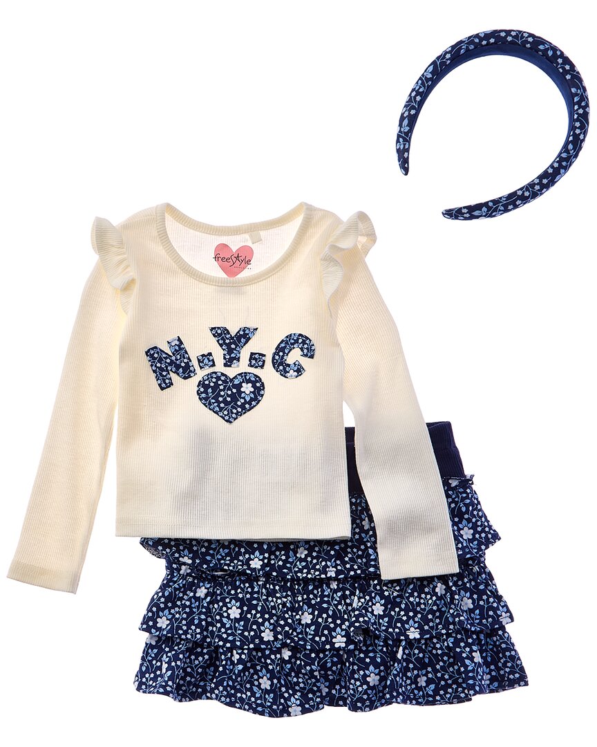 Freestyle New York 2Pc Skort Set