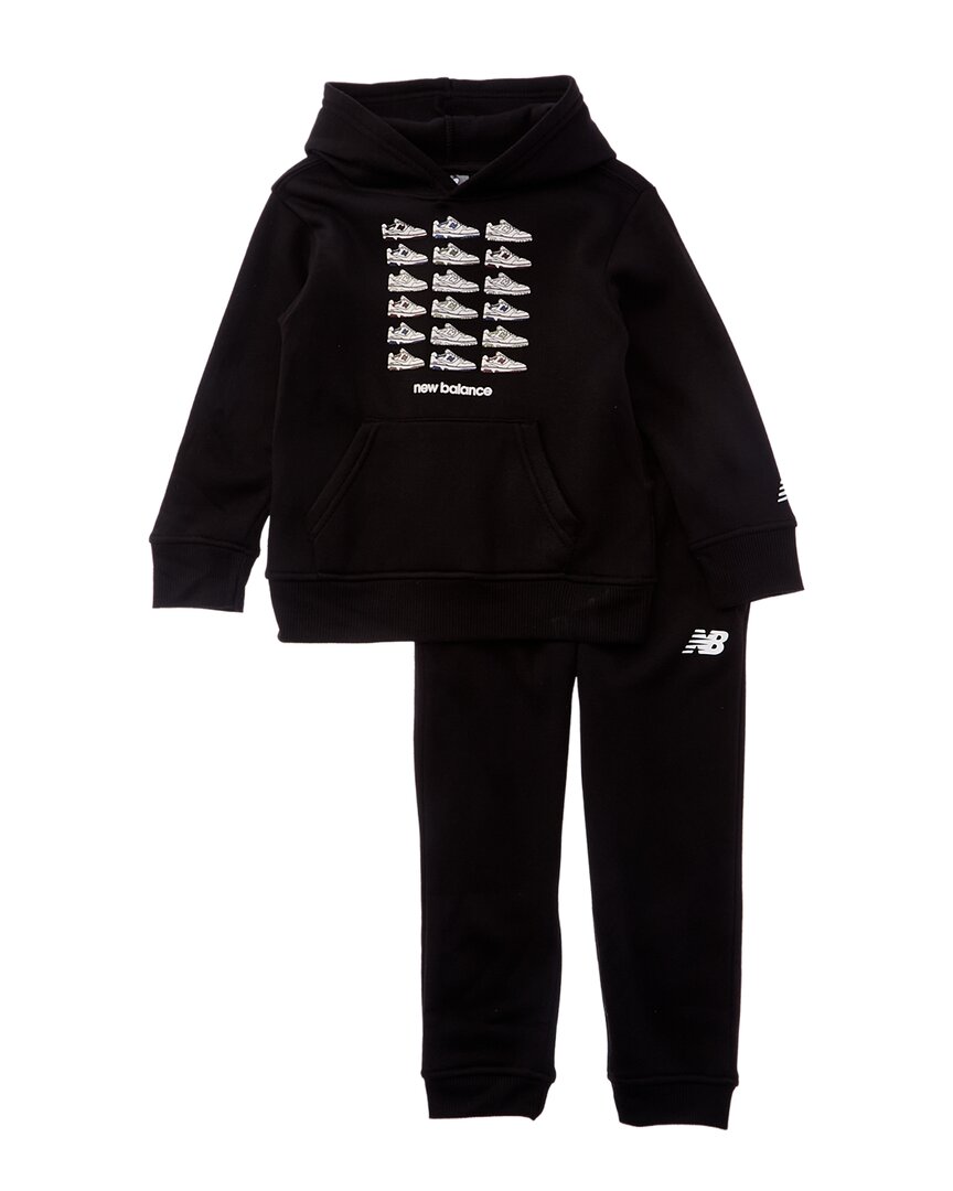 New Balance 2Pc Fleece Hoodie & Jogger Set