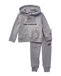 New Balance 2Pc Fleece Hoodie & Jogger Pant Set