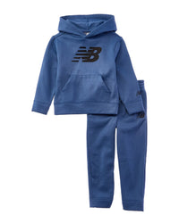 New Balance 2Pc Fleece Hoodie & Jogger Set