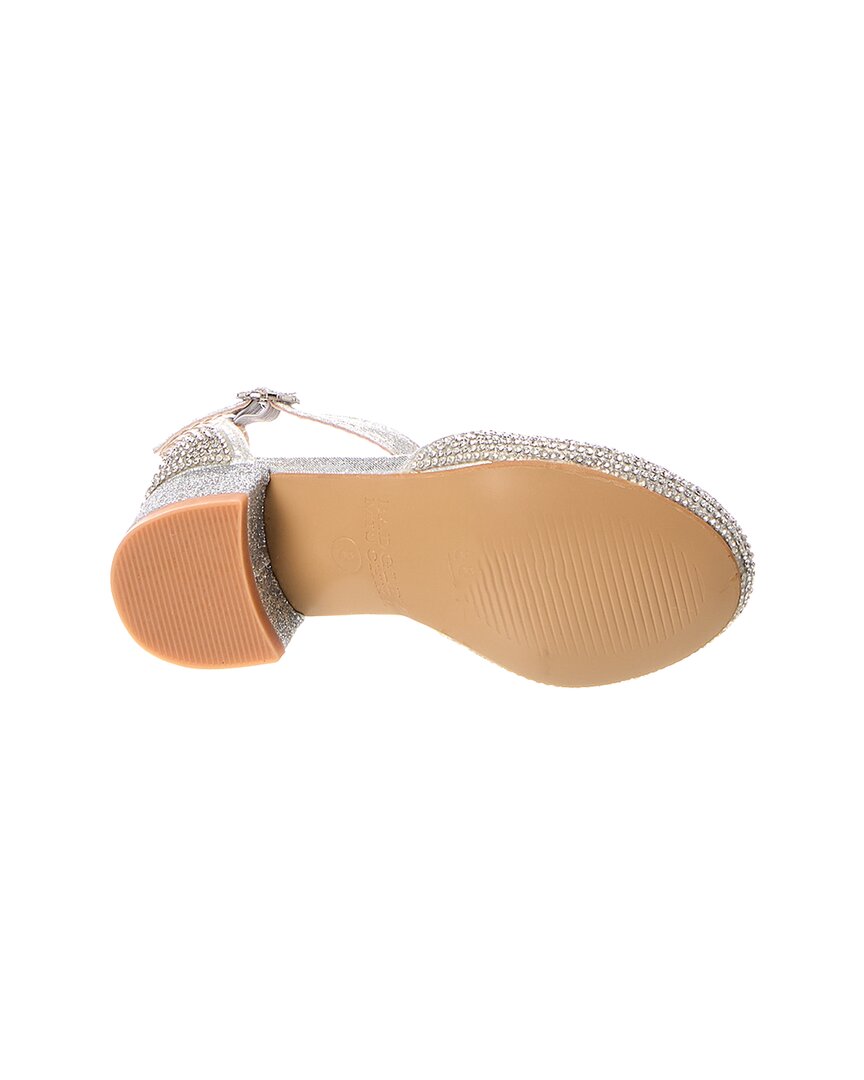 Badgley Mischka Sarah Pump Kids' | Girl's | Silver Metallic | Size 7 Toddler | Heels