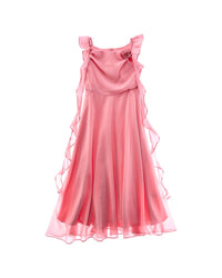 Badgley Mischka Full Chiffon Dress