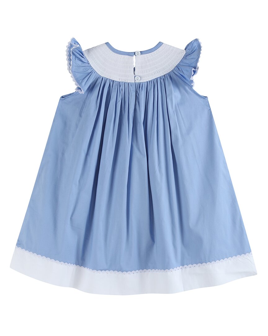 Lil Cactus Crosses Smocked Bishop Dress