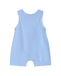 Lil Cactus Crosses Smocked Shortall