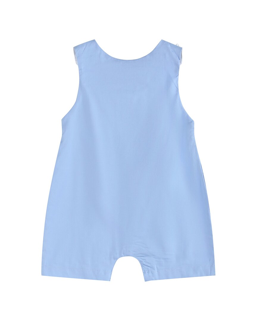 Lil Cactus Crosses Smocked Shortall