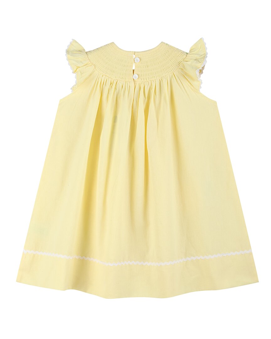 Lil Cactus Pocketed Smocked Bishop Dress