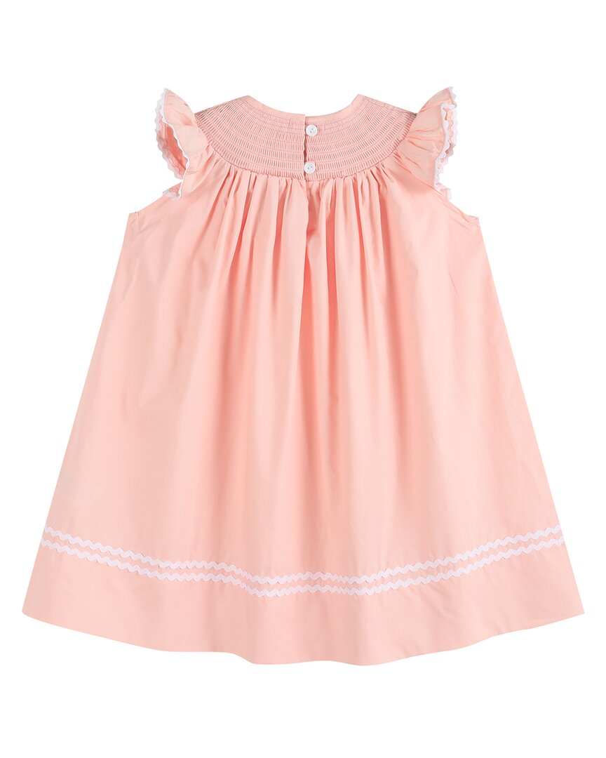 Lil Cactus Easter Bunny Smocked Bishop Dress