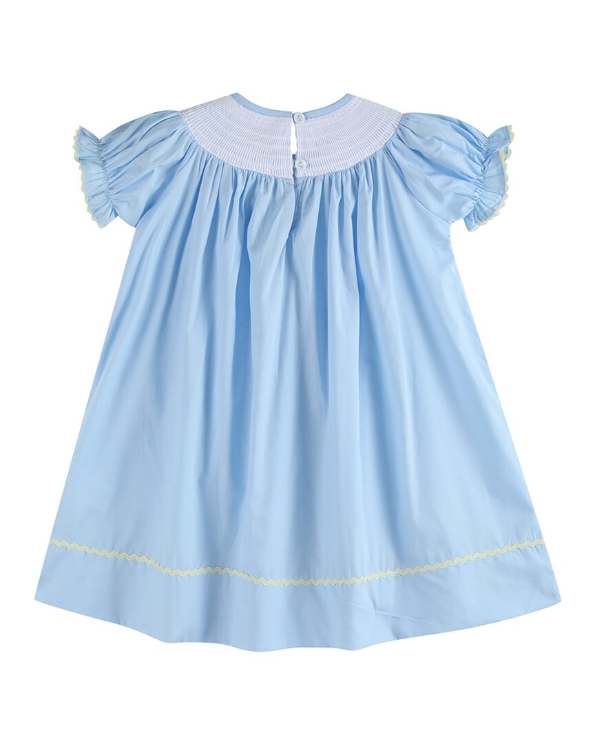Lil Cactus Easter Smocked Bishop Dress