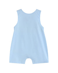 Lil Cactus Easter Smocked Shortalls