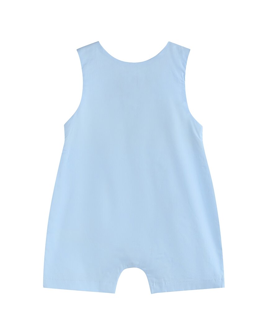 Lil Cactus Easter Smocked Shortalls
