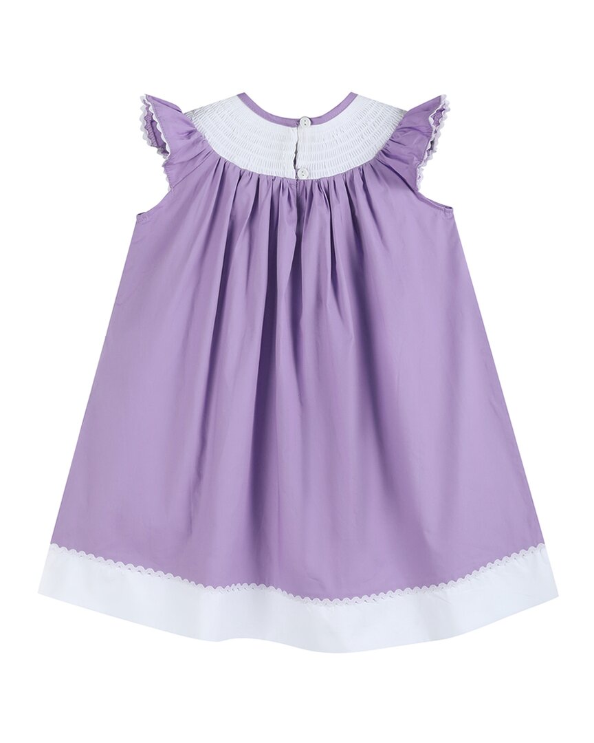 Lil Cactus Bunny Smocked Bishop Dress