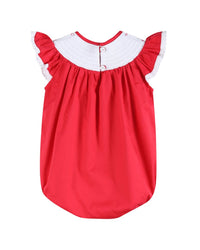 Lil Cactus Lace Smocked Romper
