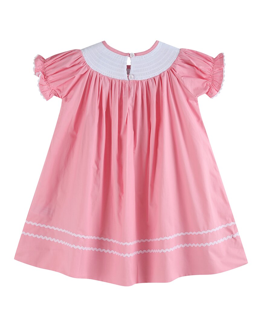 Lil Cactus Heart Smocked Bishop Dress