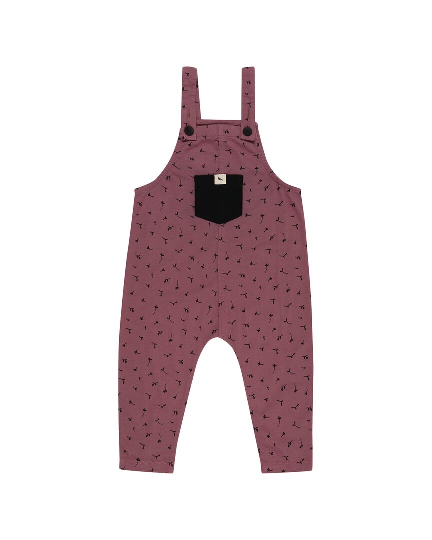 Turtledove London Seedling Print Easy Fit Dungaree