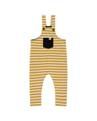 Turtledove London Turtledove London Wide Stripe Easy Fit Dungaree