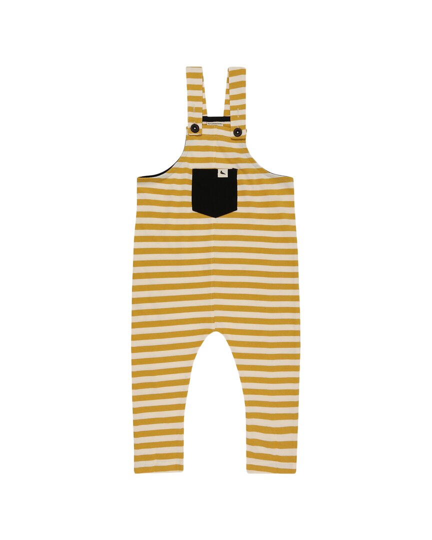 Turtledove London Turtledove London Wide Stripe Easy Fit Dungaree