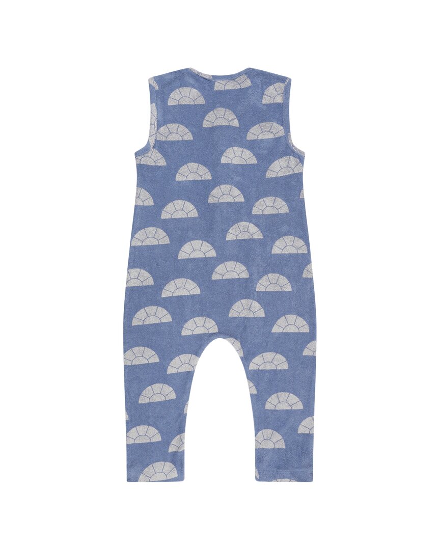 Turtledove London Rays Print Tank Dungaree