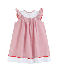Lil Cactus Smocked Bishop Dress