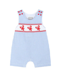 Lil Cactus Smocked Shortall