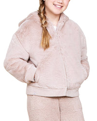 Barefoot Dreams Youth Bear Bomber Jacket