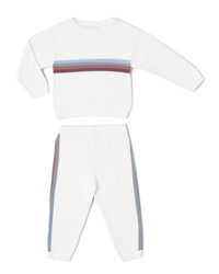 Barefoot Dreams Cozychic Ultra Lite Baby Stripe Set