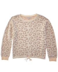 Barefoot Dreams Cozychic Ultra Lite Youth Slouchy Barefoot In The Wild Pullover
