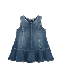 Habitual Habitual Ruffle Hem Skater Dress