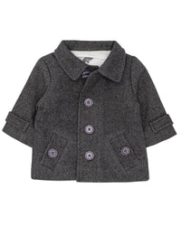 Monica + Andy Perfect Baby Wool-Blend Peacoat