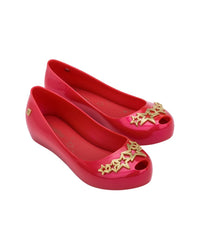 Mini Melissa Ultragirl Stars Kids Ballerina Flat