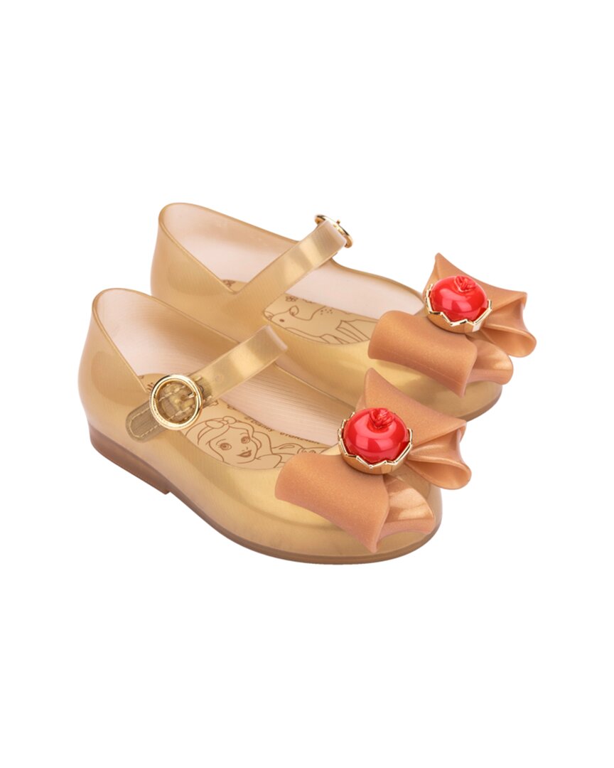 Mini Melissa Sweet Love + Snow White Baby Ballerina Flat