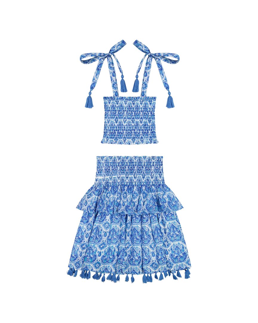 Mer St. Barth 2Pc Noelle Top & Maxi Skirt