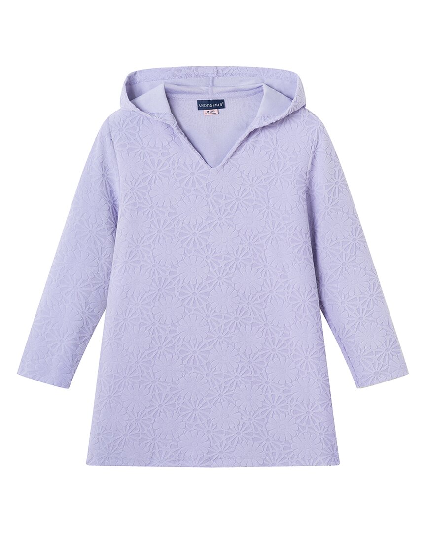 Andy & Evan Purple Terry Cover-Up