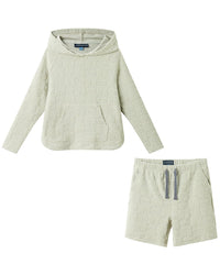 Andy & Evan Beige Terry Cover-Up Set