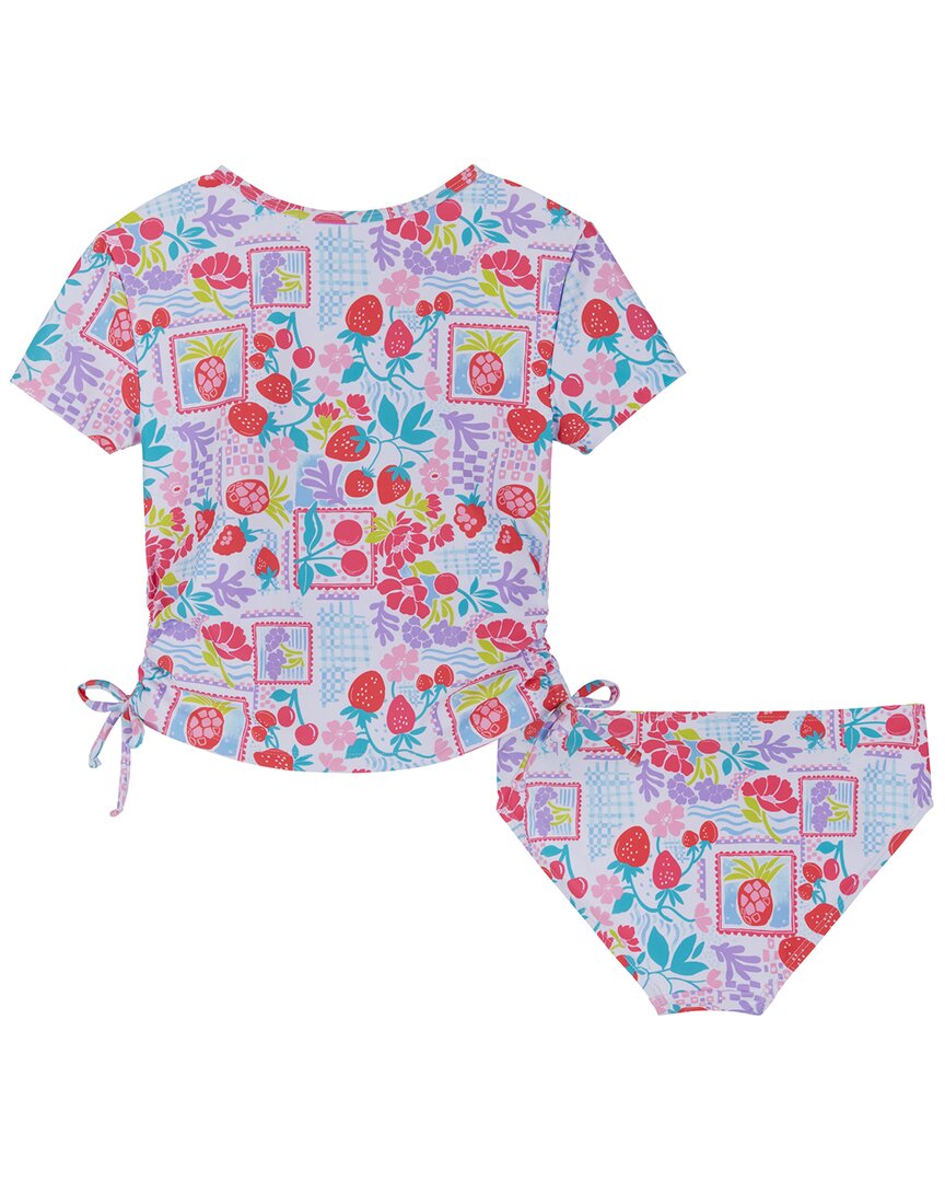 Andy & Evan Fruit Print Rashguard Set