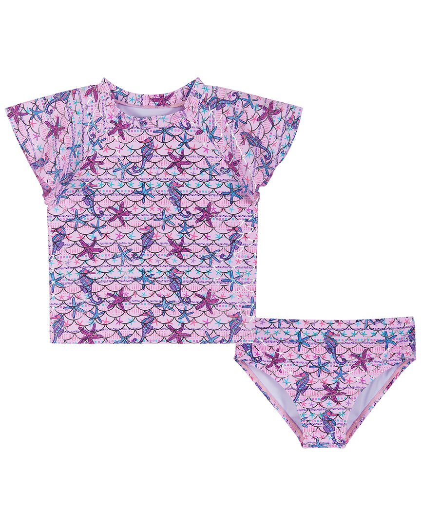 Andy & Evan Seahorse & Starfish Rashguard Set