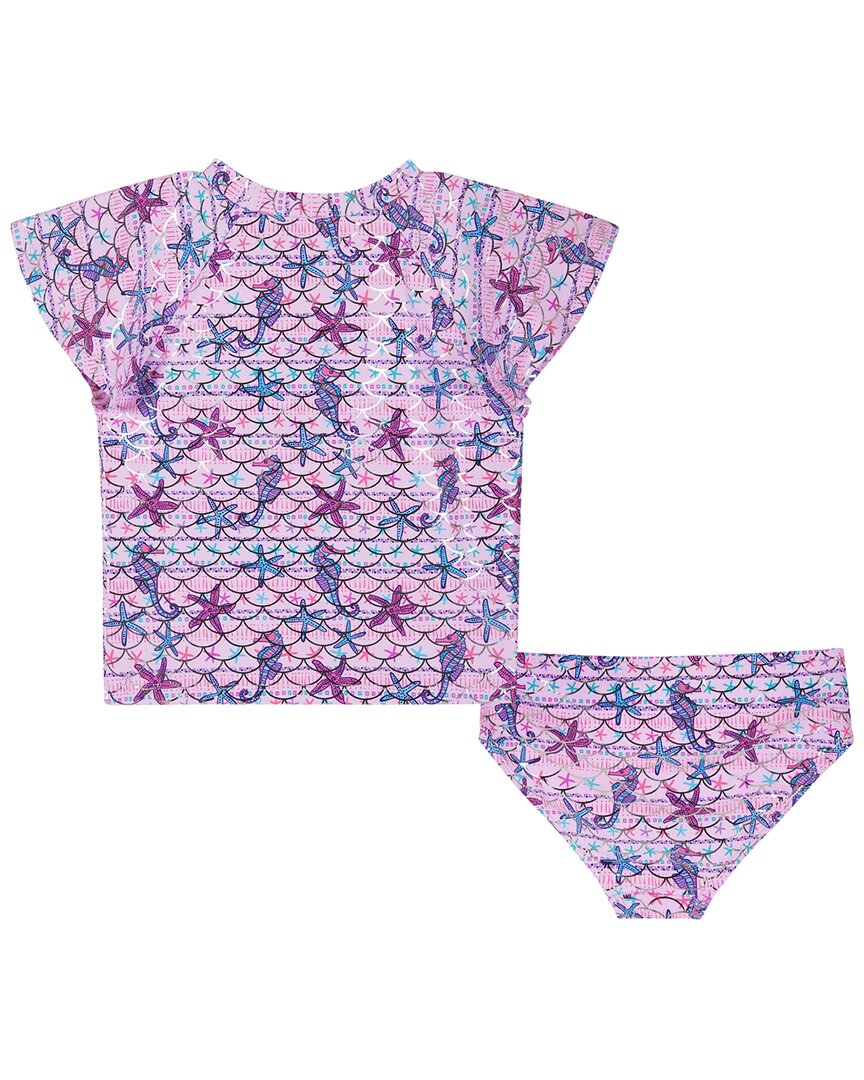 Andy & Evan Seahorse & Starfish Rashguard Set