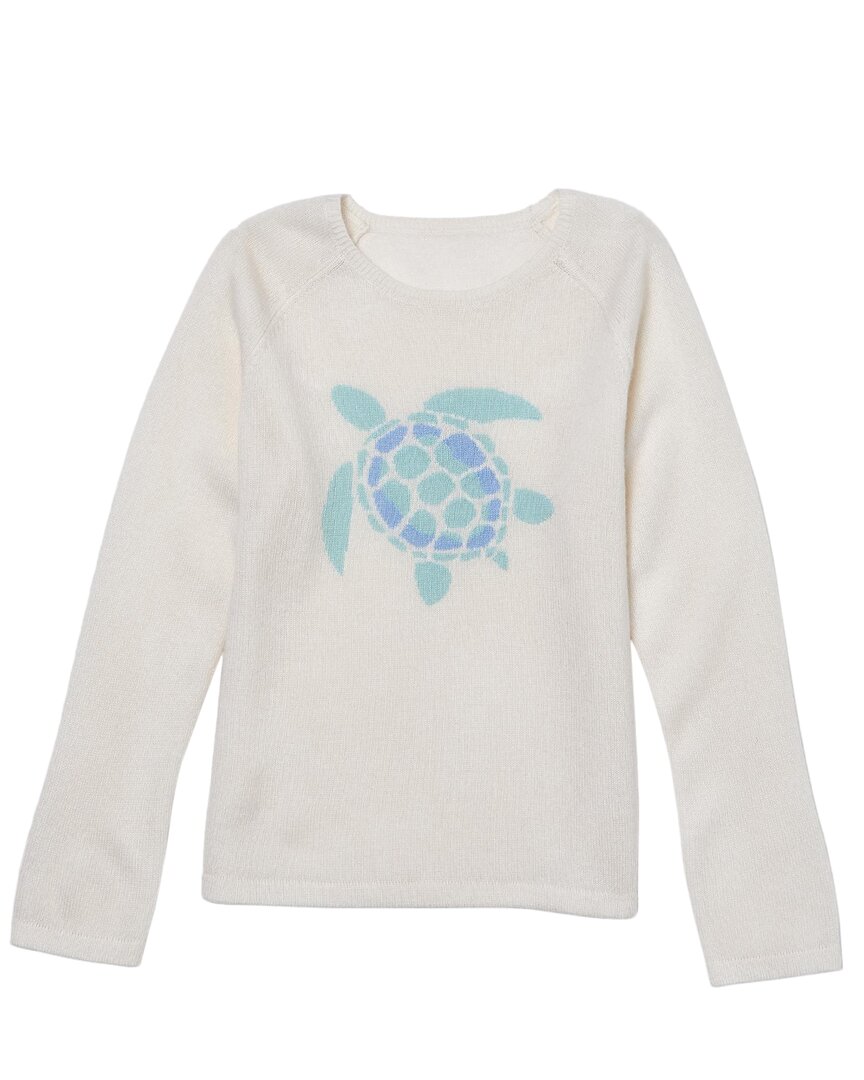 J.Mclaughlin Sea Turtle Shield Cashmere Top