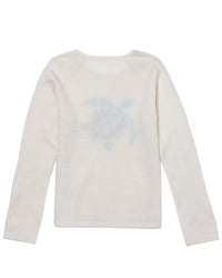 J.Mclaughlin Sea Turtle Shield Cashmere Top
