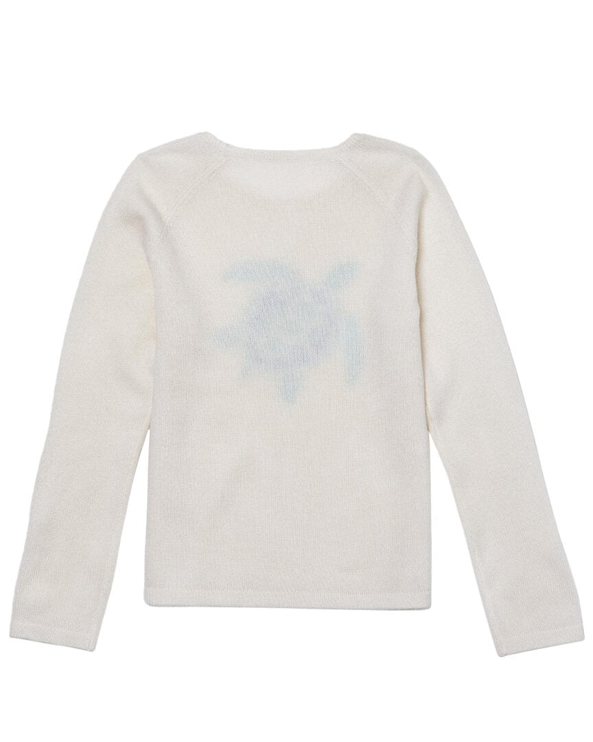 J.Mclaughlin Sea Turtle Shield Cashmere Top