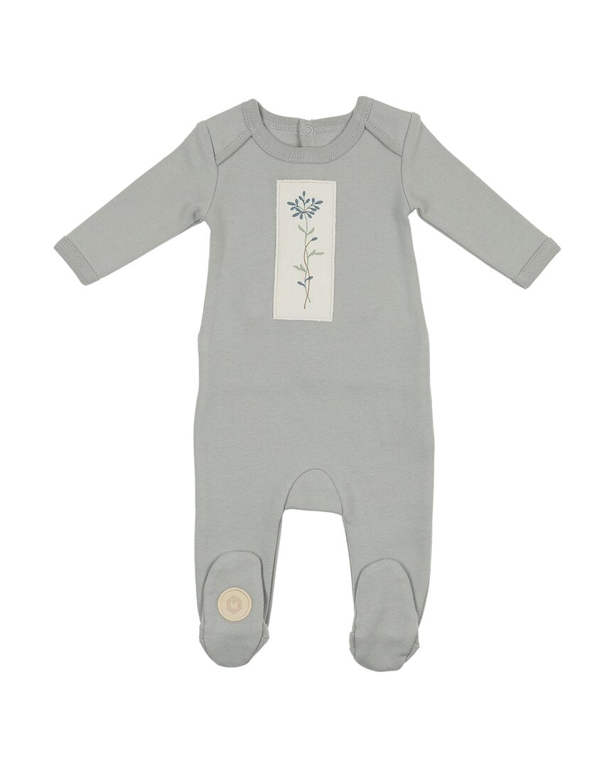 Mon Tresor Flower Patch Footie