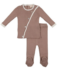 Mon Tresor Wraptured Knit 2Pc Set