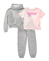 New Balance 2Pc T-Shirt & Fleece Pant Set