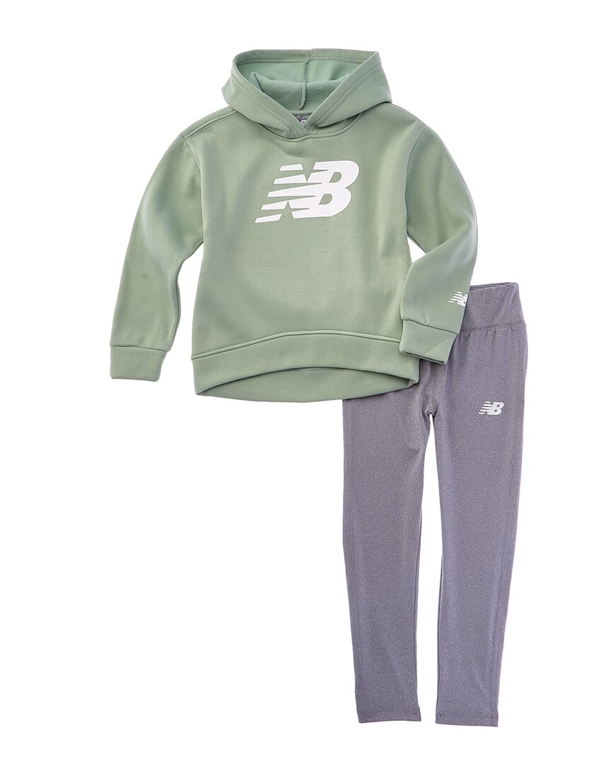 New Balance 2Pc Hoodie & Legging Set