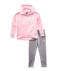 New Balance 2Pc Hoodie & Fleece-Lined Legging Set