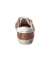 Golden Goose Old School Glitter & Leather Sneaker