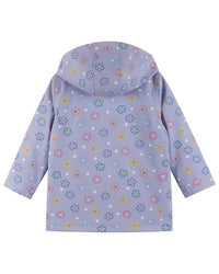 Andy & Evan Light Purple Floral Rain Coat